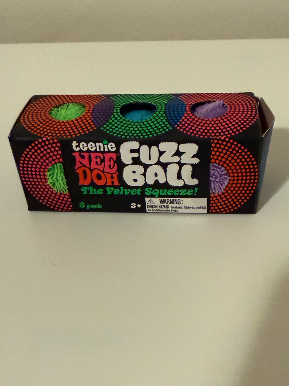 NeeDoh Teenie Fuzz Ball 3-Pack - Picture 5 of 6